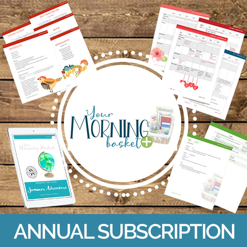 Your Morning Basket Annual Subscription